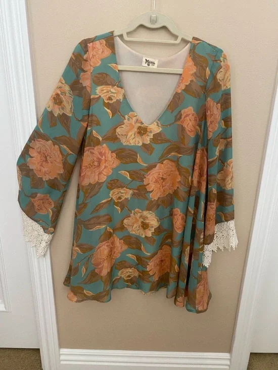 SMYM Portabella Crochet Trim Dress - Picture 4 of 8